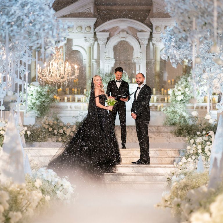 Selling Sunset&#39;s Gothic Winter Wonderland Wedding - BTS Revealed!. Desktop Image