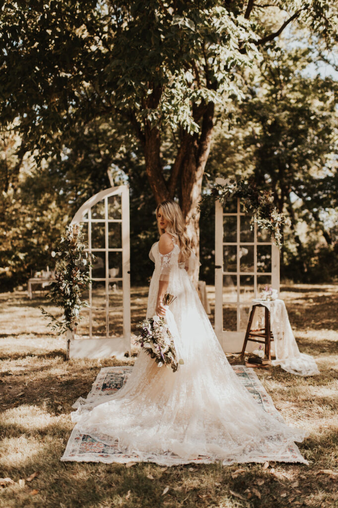 Shimmering Bohemian Forest Styled Shoot with Endless Treasures!. Desktop Image