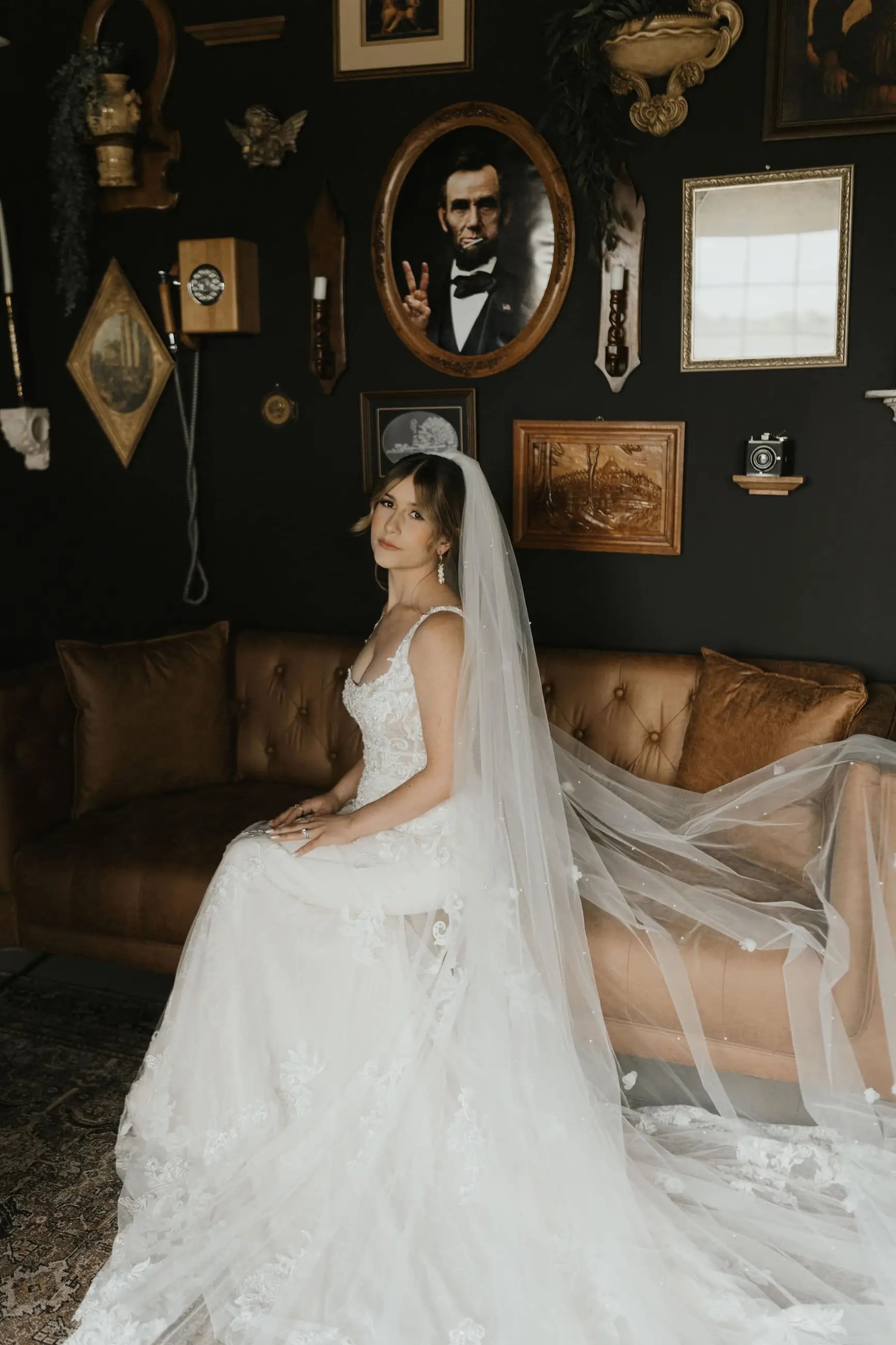 Models wearing a Bridal dresses