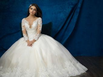 Allure Bridals Style #9366 #1 Ivory thumbnail