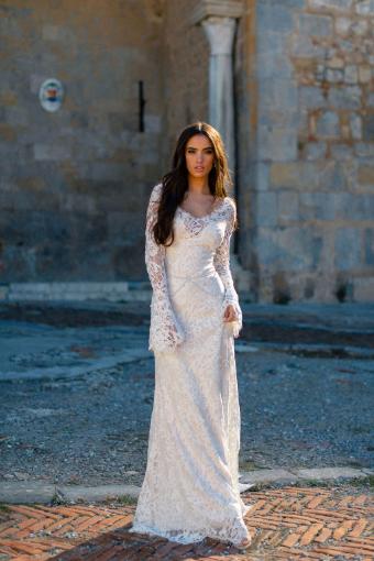 Allure Bridals Style #F207 Gabrielle #4 Almond/Sand/Champagne/Ivory thumbnail
