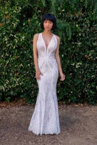 Allure Bridals Style #F240 #0 default Lavender/Ivory/Nude thumbnail