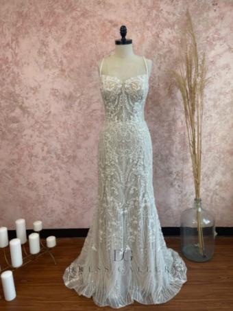 Opal and Lace Style #Greta #0 default Ivory/Dark Champagne thumbnail