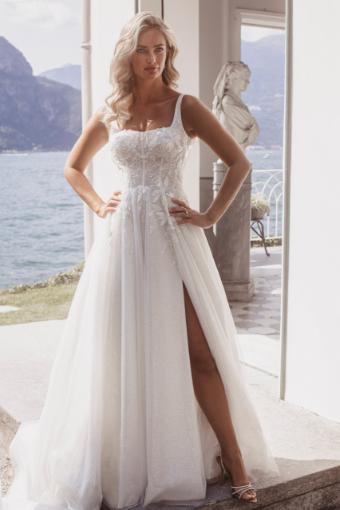 Allure Bridals Style #E404NS #0 default Iv/Silver thumbnail