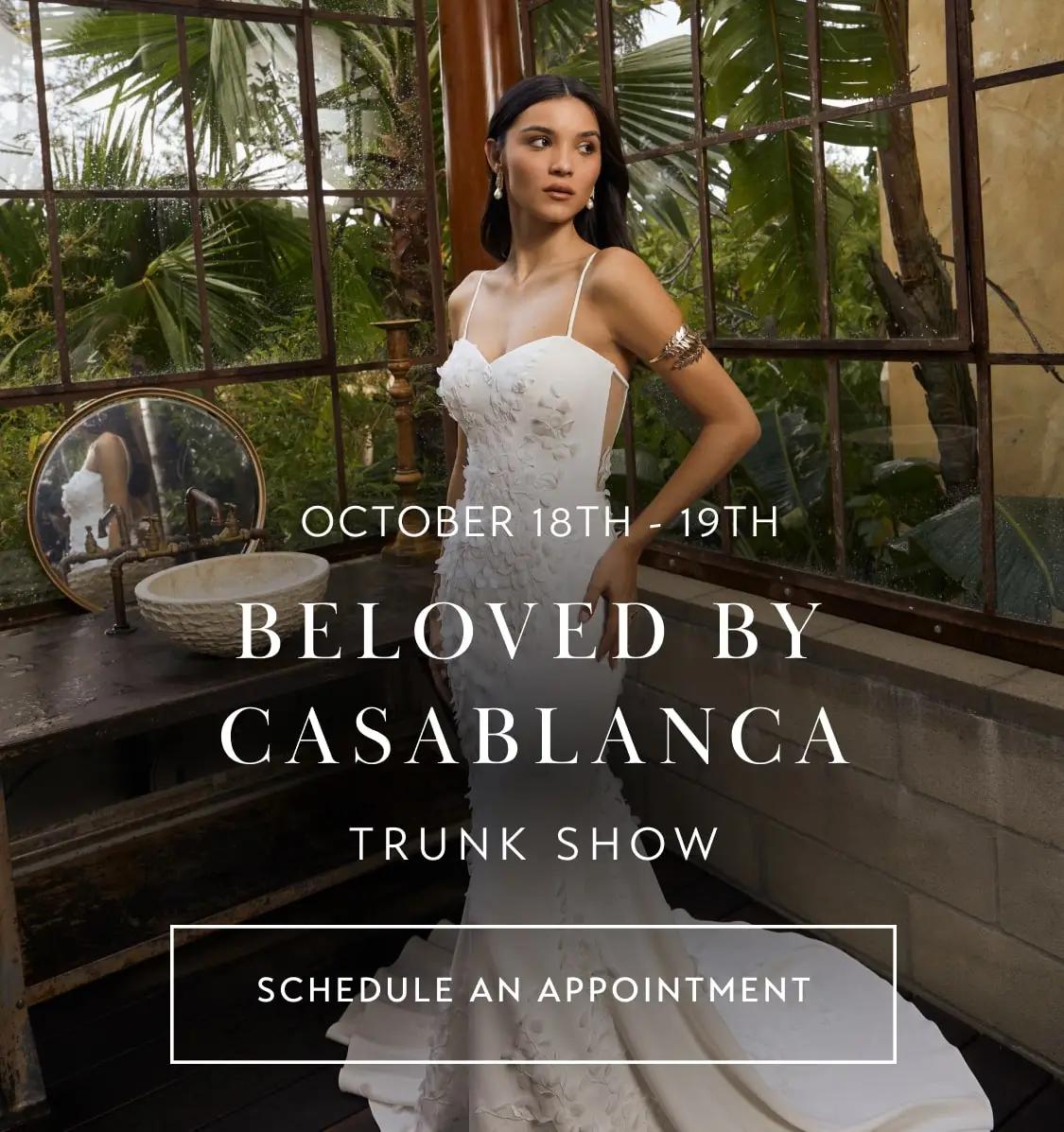 Beloved by Casablanca Trunk Show at The Dress Gallery Mobile